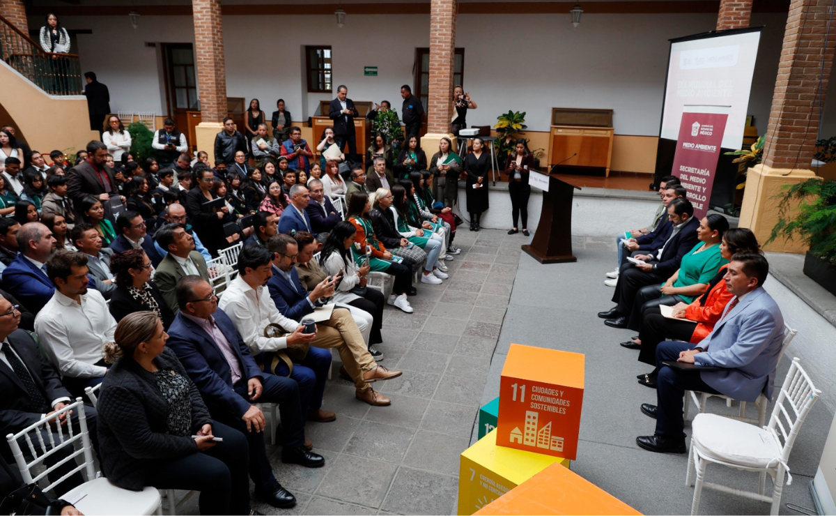 Voces por el Ambiente en el Estado de México: legisladores y activistas se unen para impulsar acciones verdes y proteger el futuro de nuestra entidad. Foto: Arturo Hernández