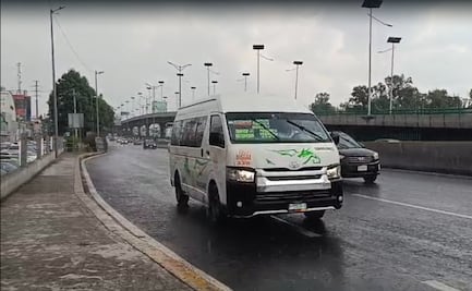 Lluvia sorprende a Naucalpan y municipios del Valle de México tras mañana calurosa