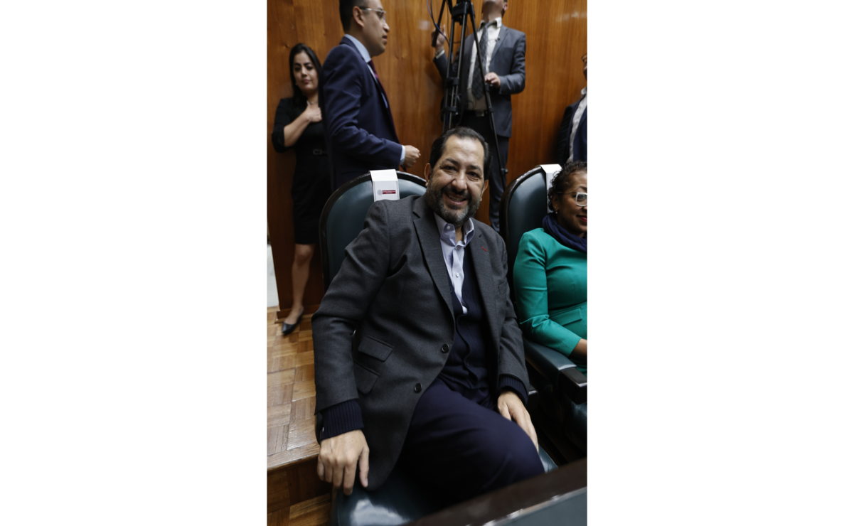 Francisco Álvarez reiteró que la presidenta cuenta con el respaldo de los legisladores locales de Morena. Foto: Arturo Hernández / El Universal Estado de México