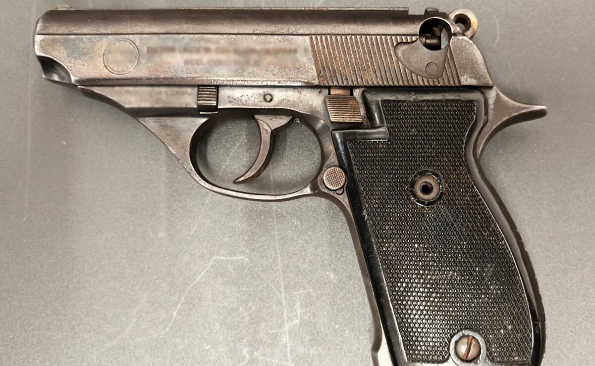 Le aseguraron un arma de fuego, marca ASTRA, calibre 380 milímetros / Foto Especial