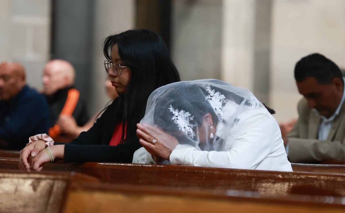 Monseñor Guillermo Fernández Orozco realizó una homilía en la catedral de Toluca / Foto: Alejandro Vargas