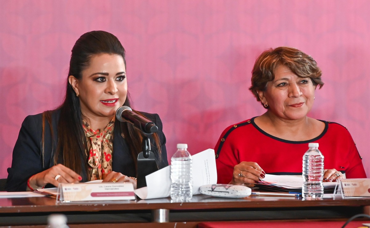 Delfina Gómez y Laura González Hernández / Foto Especial