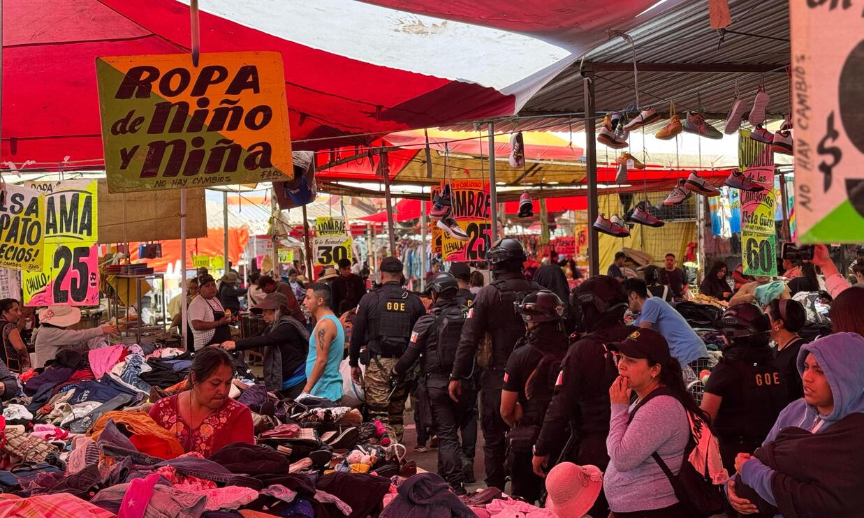 Policías de Toluca, Temoaya, Otzolotepec y Xonacatlán participaron en la detención, respondiendo a denuncias ciudadanas. Foto Especial