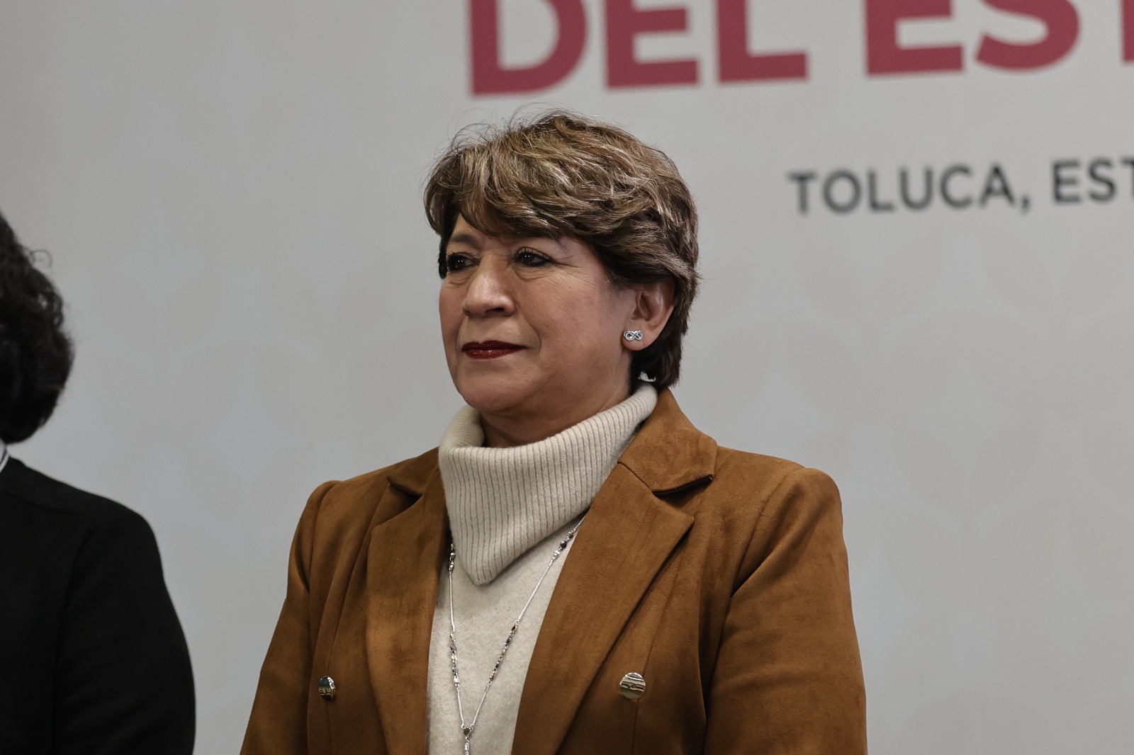 Delfina Gómez Álvarez, gobernadora del Estado de México. Foto Jorge Alvarado