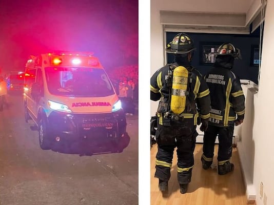 Explosión por acumulación de gas en residencial de Huixquilucan deja tres lesionados