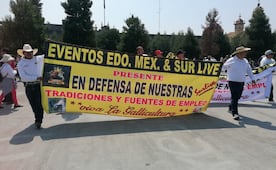 ¡Galleros en combate! Piden con manifestación no criminalizar las peleas de gallos en Edomex 