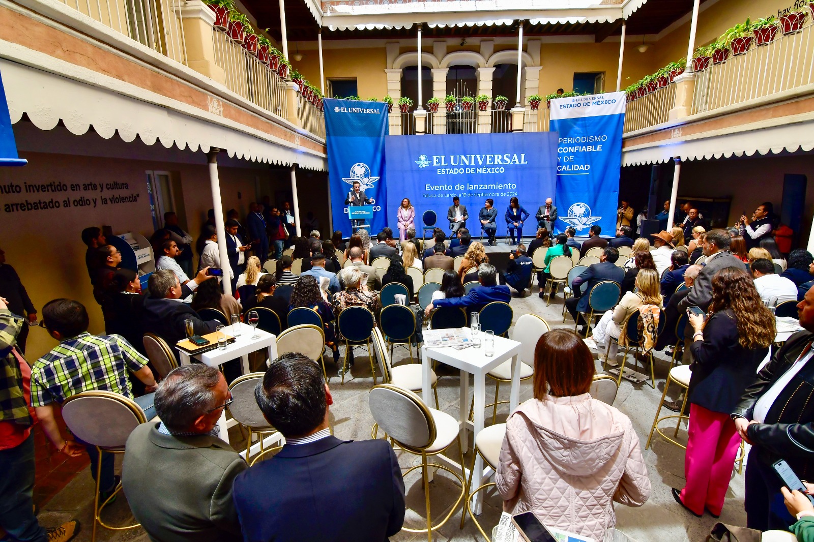 El evento de presentación se llevó a cabo en el Museo José María Velasco, en la capital mexiquense. Fotos Alejandro Vargas,  Jorge Alvarado y Arturo Hernández