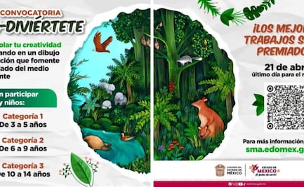 Elabora un dibujo y gana premios con Eco-Diviértete; aquí las bases 