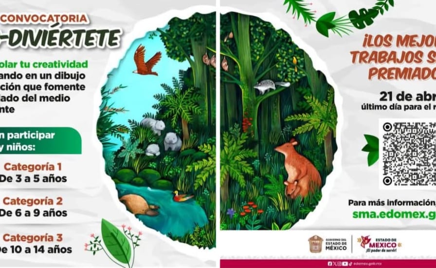 Elabora un dibujo y gana premios con Eco-Diviértete; aquí las bases