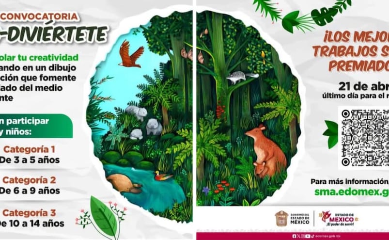 Elabora un dibujo y gana premios con Eco-Diviértete; aquí las bases