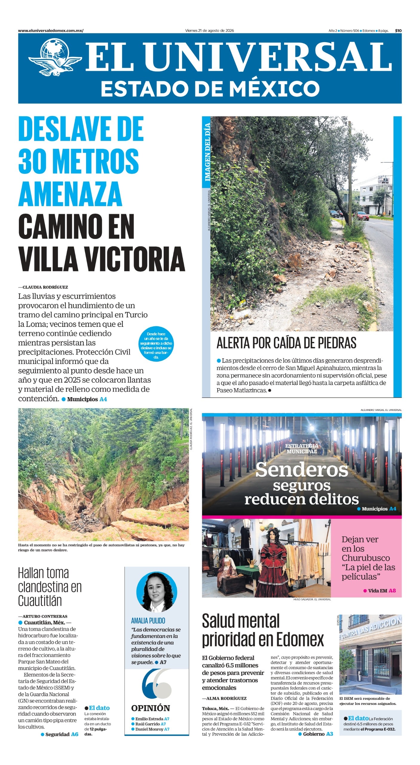 Portada 21 de agosto de 2026