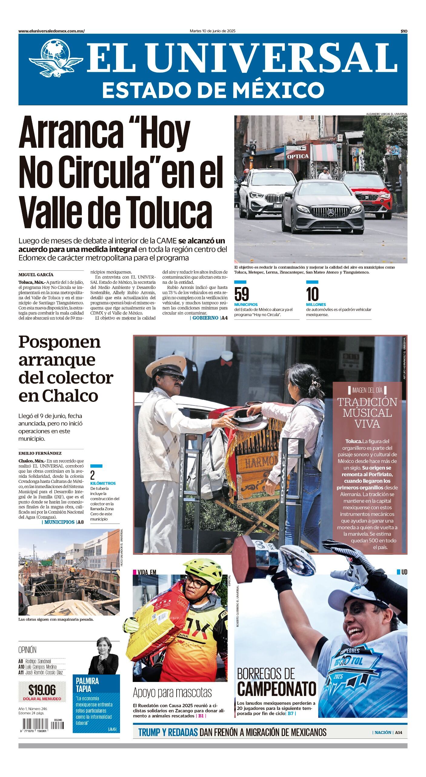 Portada 10 de junio 2025