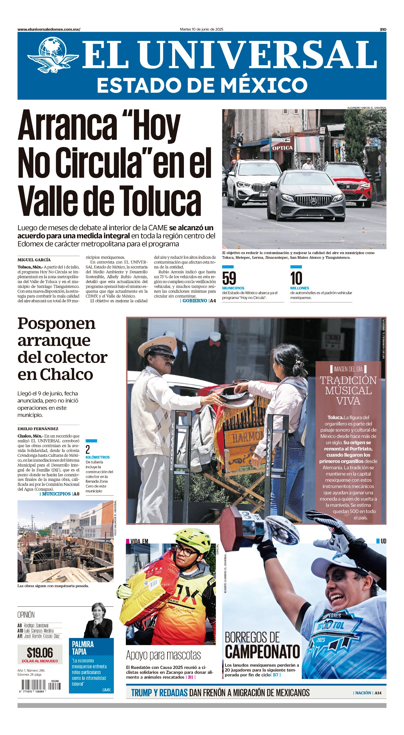 Portada 10 de junio 2025