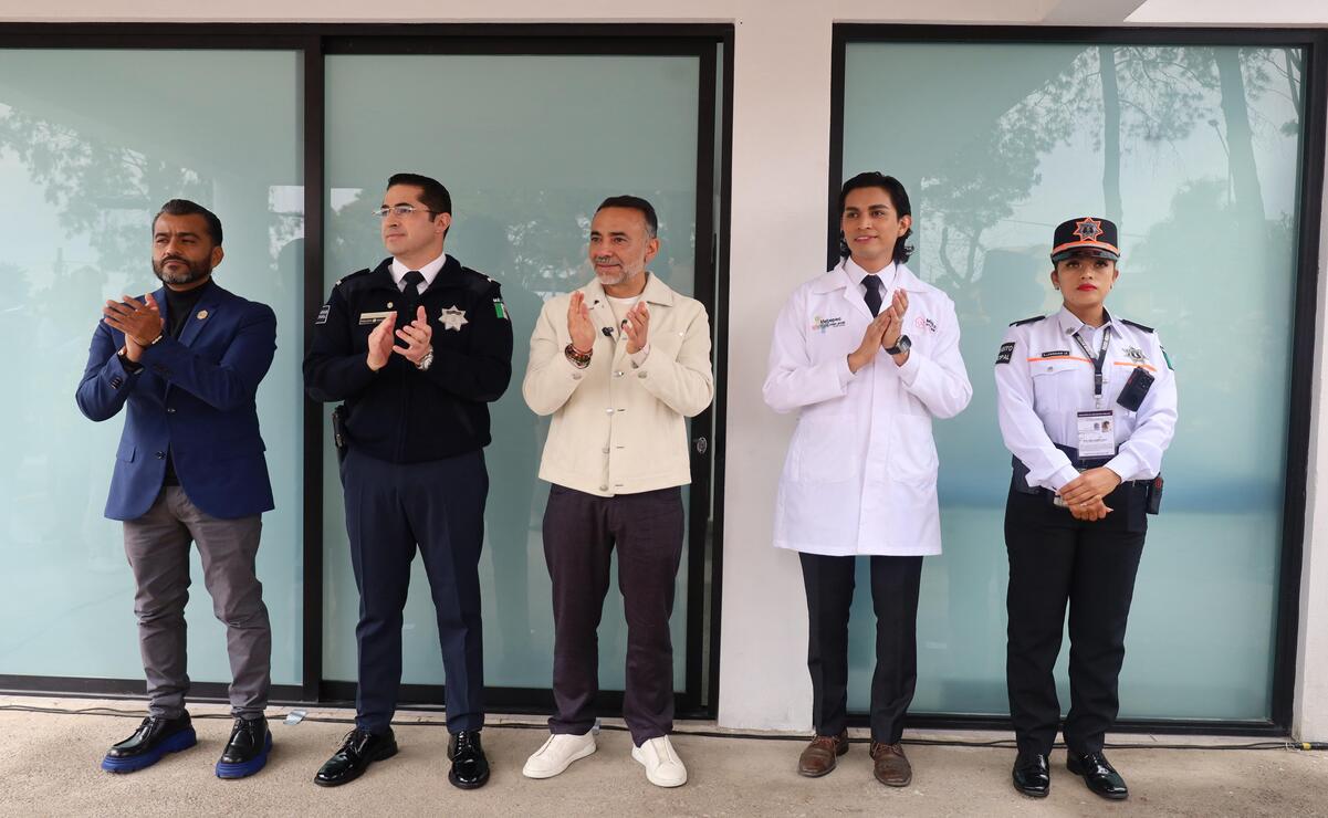 En el acto de inauguración, el alcalde Fernando Flores Fernández, anunció la instalación de 700 nuevas cámaras de videovigilancia de alta tecnología con IA. Foto: Especial