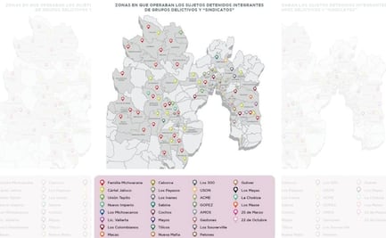 Familia Michoacana, extiende redes de extorsión en 25 municipio del Edomex