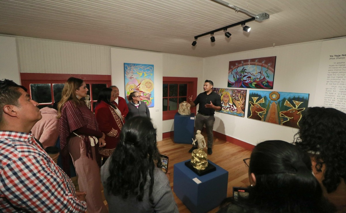 Como parte de las actividades se inauguró exposición "Las dos semillas de El Oro" Foto: Especial