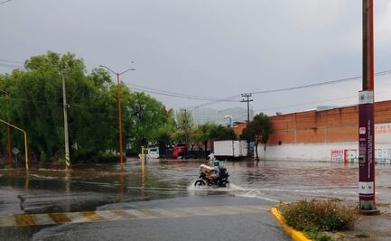 Frente frío 48 causa estragos en el Valle de México; Tlalne y municipios vecinos bajo alerta por tormentas