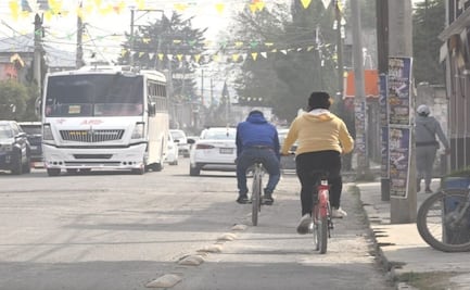 Vecinos de San Cristóbal Huichochitlán exigen mejoras en ciclovías de Toluca