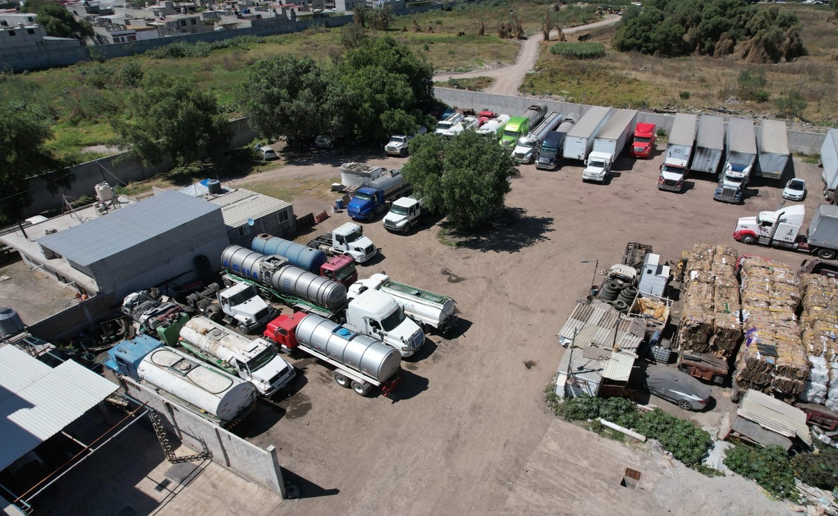 Operación Caudal deja siete detenidos, 51 pozos ilegales y 322 pipas aseguradas en Edomex