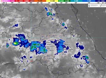 Clima en Edomex: cielo parcialmente nublado