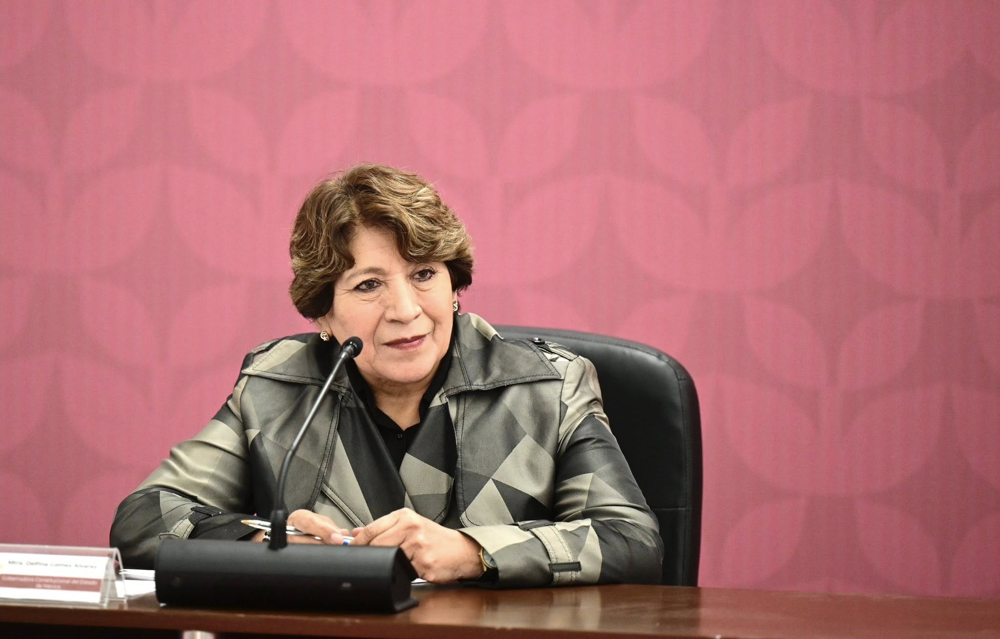 Delfina Gómez, gobernadora del Edomex / Foto Especial