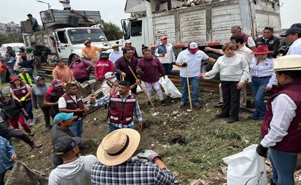 Limpiemos Nuestro Edomex: Retiran 140 toneladas de basura de la presa Los Cuartos