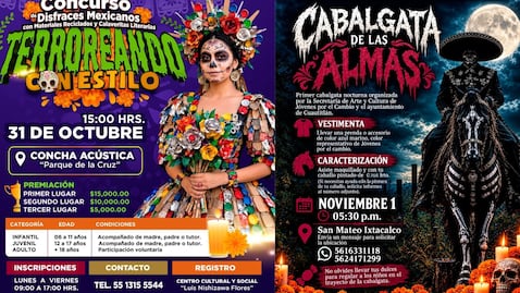 Cabalgata de las Ánimas y desfile de mascotas: así se vivirá el Día de Muertos en Cuautitlán