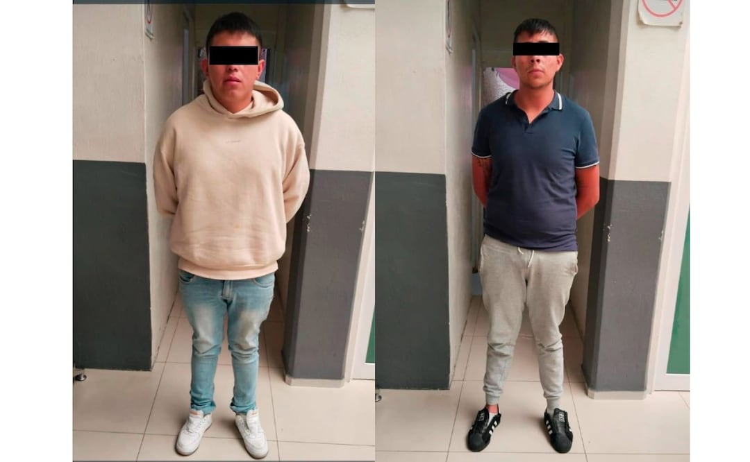 Tras denuncias de los vecinos, la policía de Naucalpan, con apoyo del C-4, logró la captura de una banda de delincuentes dedicados al robo de vehículos. Foto: Especial