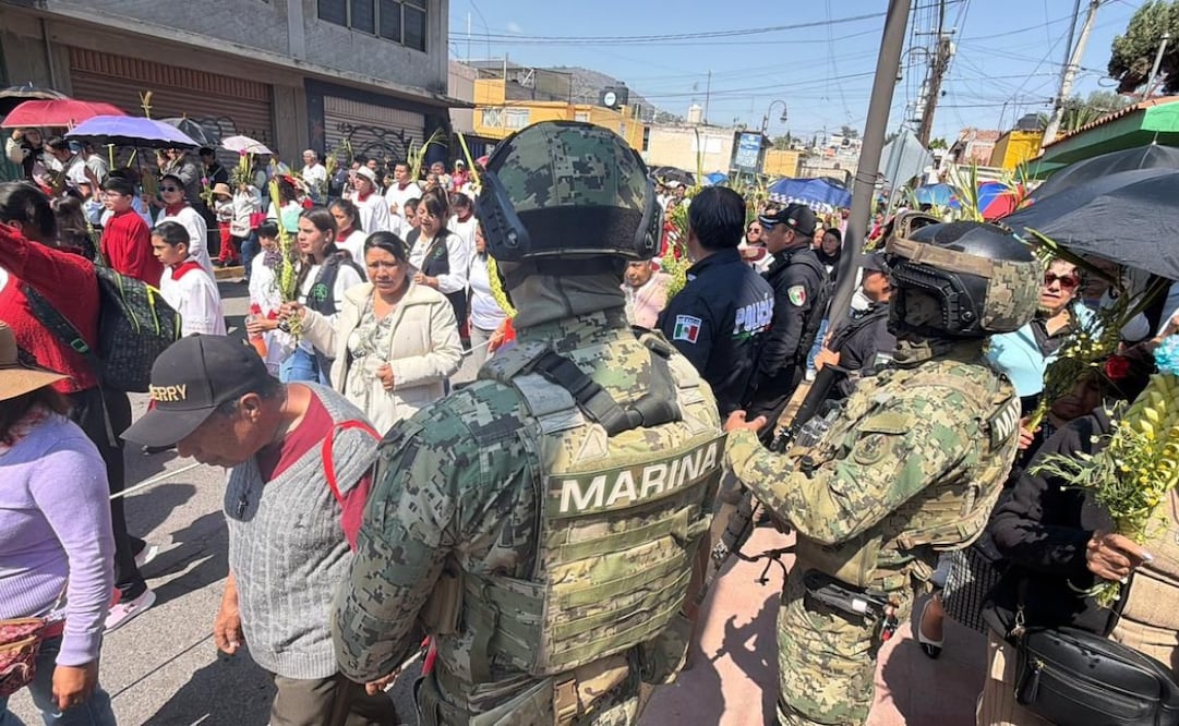 Elementos de la Marina y la Fuerza de Tarea se sumaron al despliegue para reforzar la seguridad en eventos de alta afluencia. Foto Especial