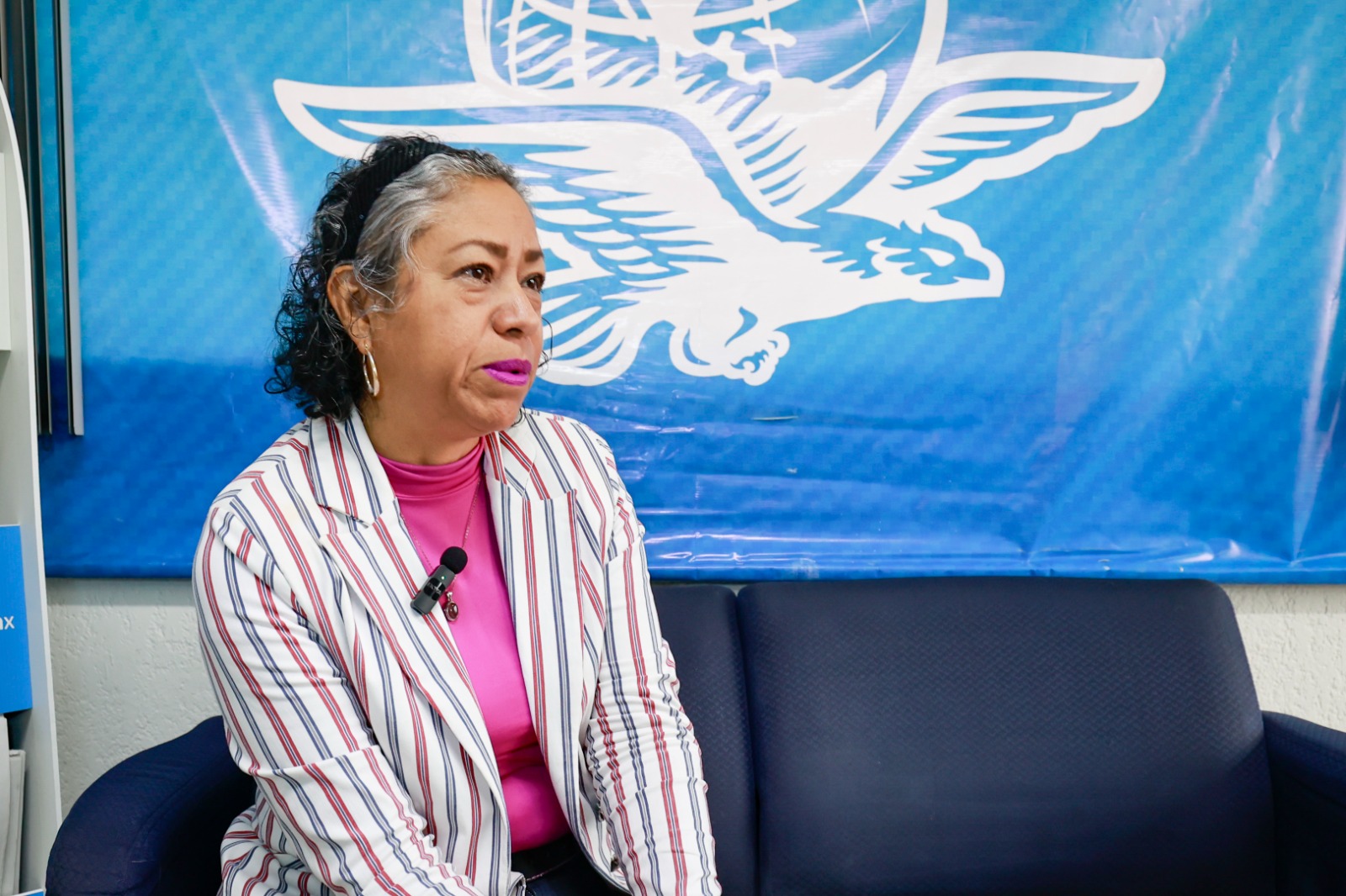La Secretaría del Campo mexiquense, María Eugenia Rojano Valdés. Foto Alejandro Vargas