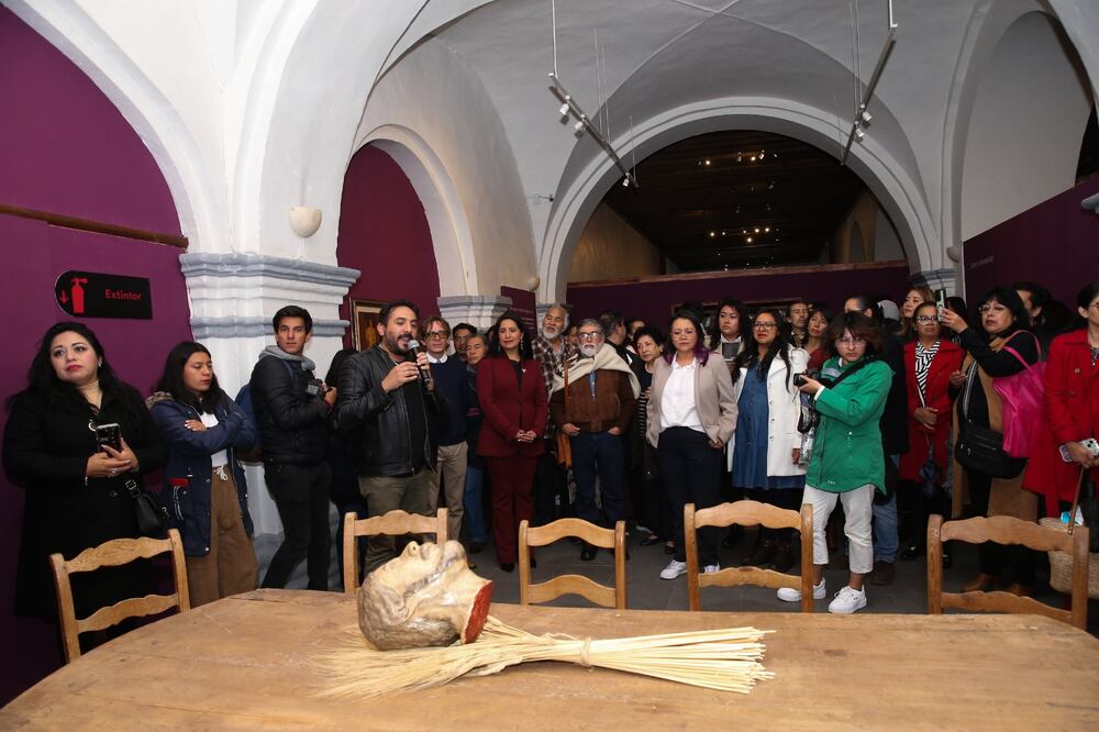 La exposición “Del cuerpo revelado al espejo social” cuenta con 150 obras que están en el espacio de la capital mexiquense Foto: Especiales