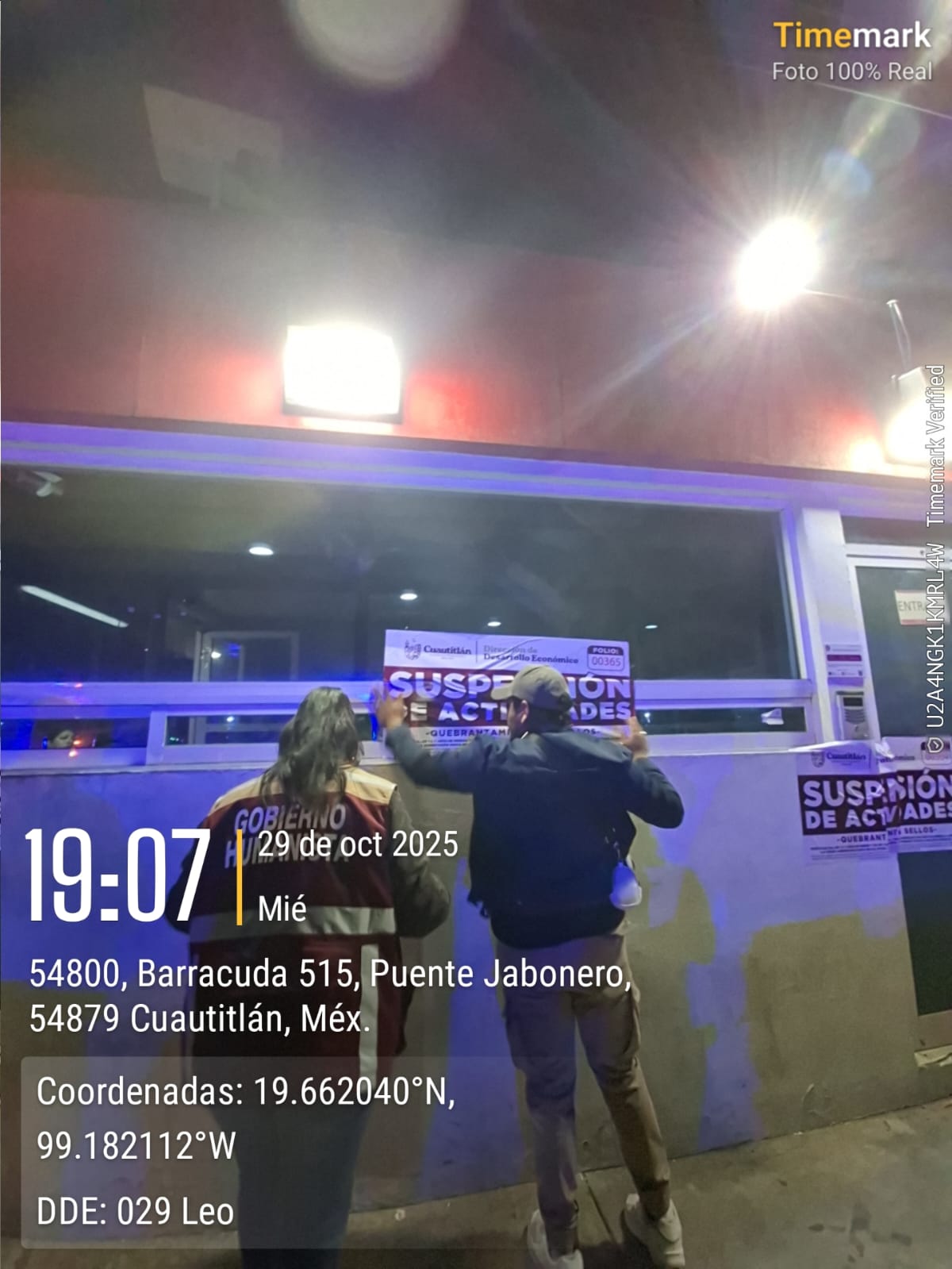 Dirección de Desarrollo Económico detectó irregularidades en la empresa que opera en territorio cuautitlense / Foto Especial