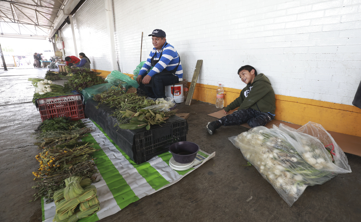 John sueña con seguir los pasos de sus padres y convertirse en comerciante / Foto Alejandro Vargas