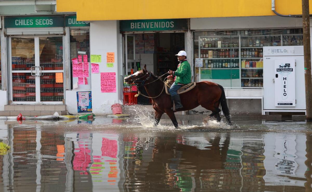 ¡15 días bajo el agua! Locatarios de Lerma, al borde del colapso por persistentes inundaciones
