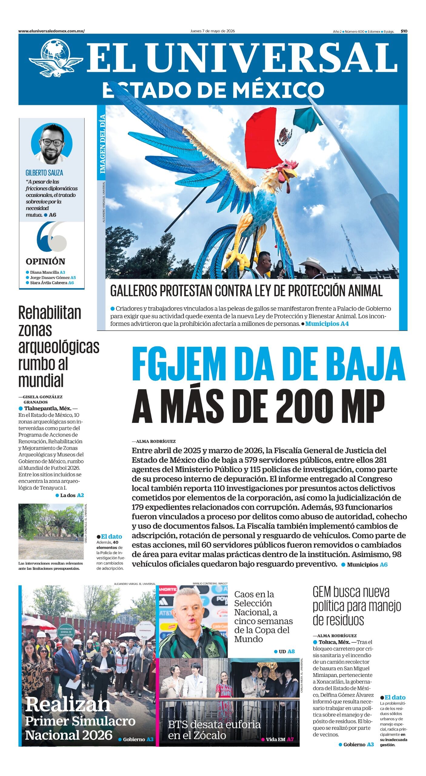 Portada 07 de mayo de 2026