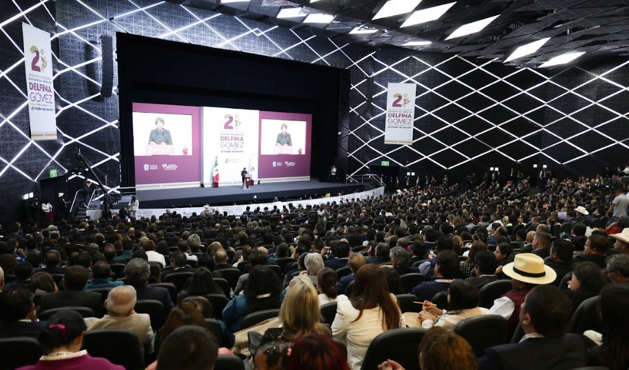 Segundo Informe de Gobierno de Delfina Gómez / Foto Especial