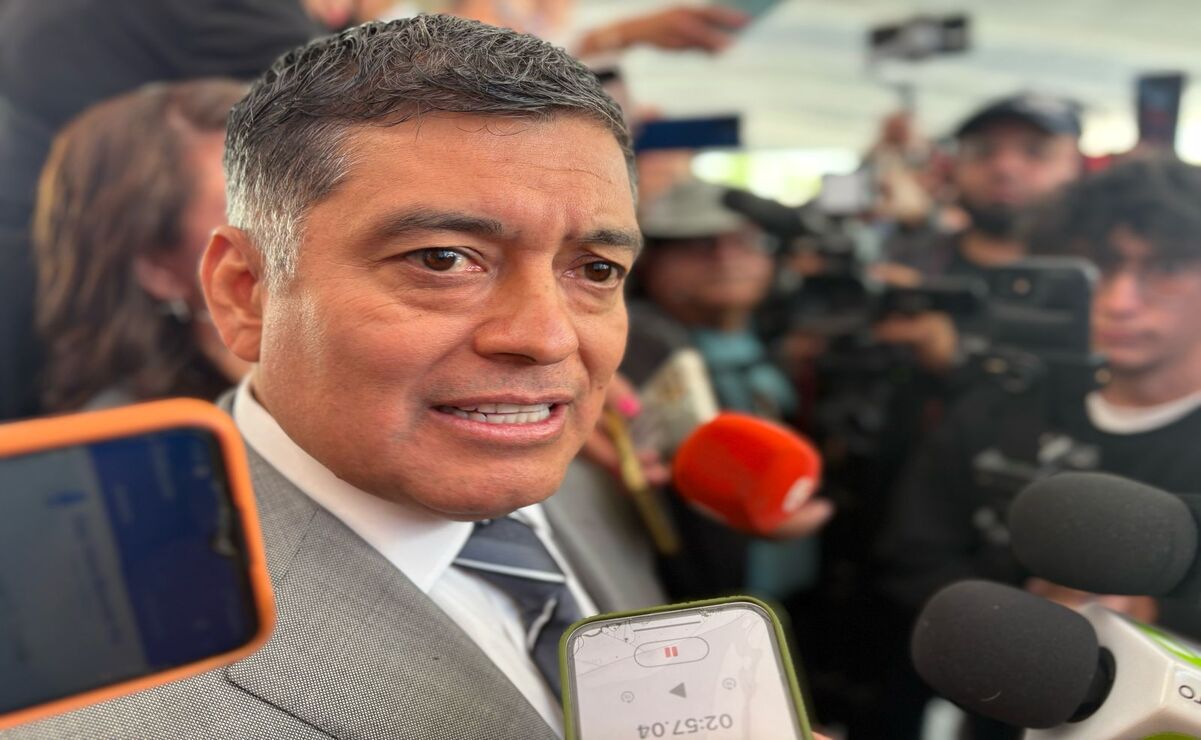 El alcalde de Coacalco sostuvo que las investigaciones de la desalación de las féminas le corresponden a la FGJEM. Foto: Arturo Contreras / El Universal Estado de México