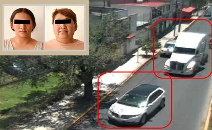Aseguran una camioneta implicada en un robo a transportista en Ecatepec; hay dos detenidas