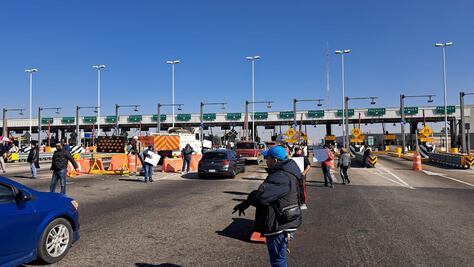 Trabajadores sindicalizados de Ecatepec liberan las tres casetas tomadas