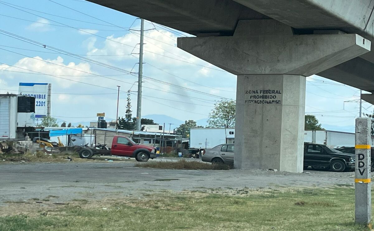 Es usado como estacionamiento / Foto Karen Aldama