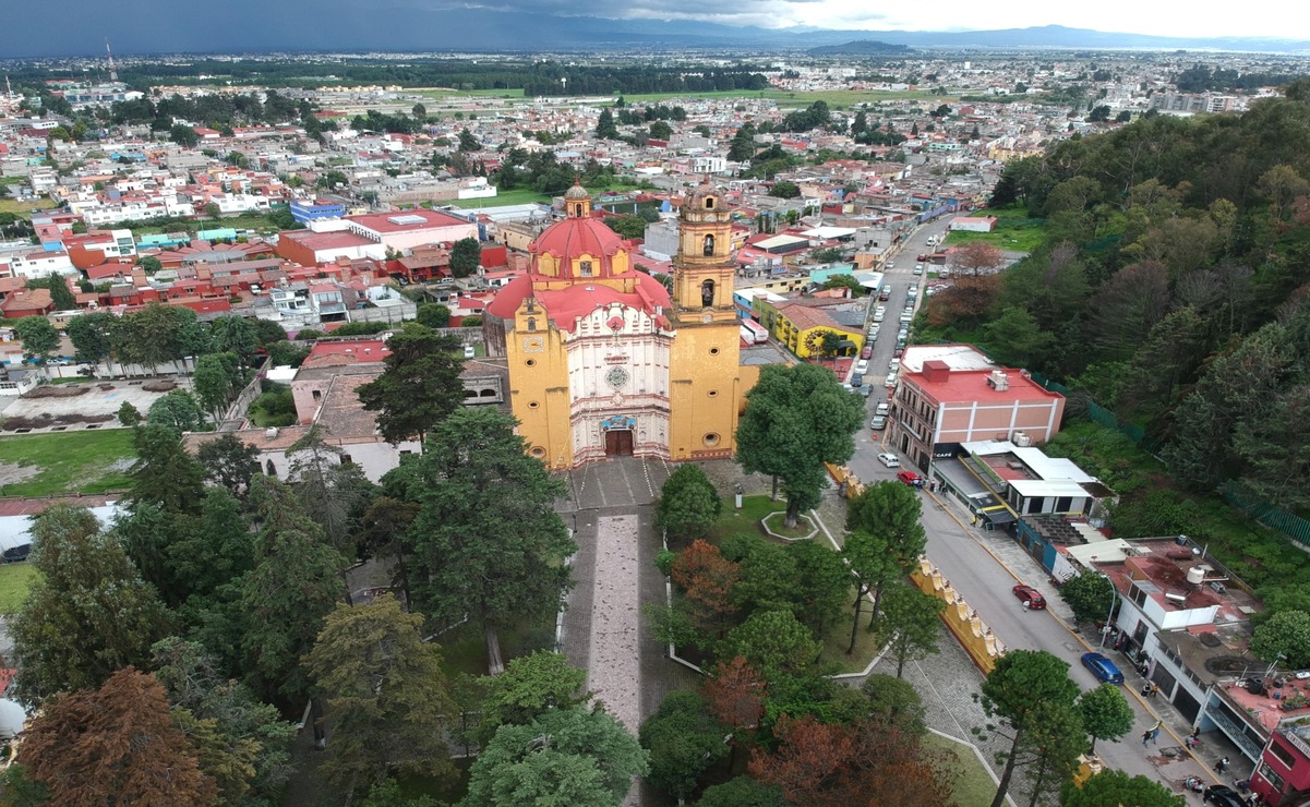 En este espacio se realizaban celebraciones religiosas, actualmente ha sido escenario de eventos culturales. Foto: Alejandro Vargas / El Universal Estado de México
