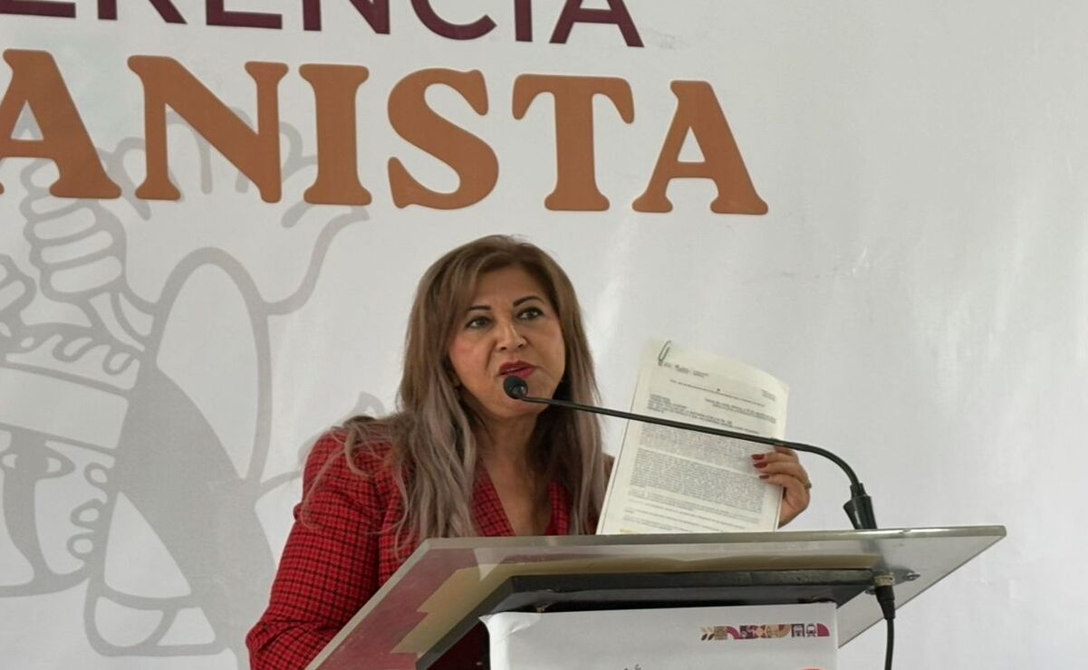 La presidenta municipal Juana Carrillo puntualizó que el distribuidor vial que llevaría el nombre de Andrés Manuel López Obrador no es una obra para Cuautitlán, sino que su impacto sería regional / Foto: Arturo Contreras