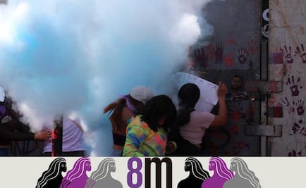 Con ataúd y pancartas, mujeres exigen justicia en Nezahualcóyotl este 8M