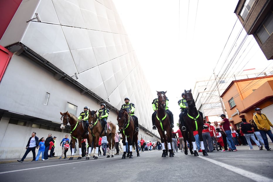 La Secretaría de Seguridad estatal también contará con el apoyo de dos binomios caninos y 10 equinos. Foto. Especial