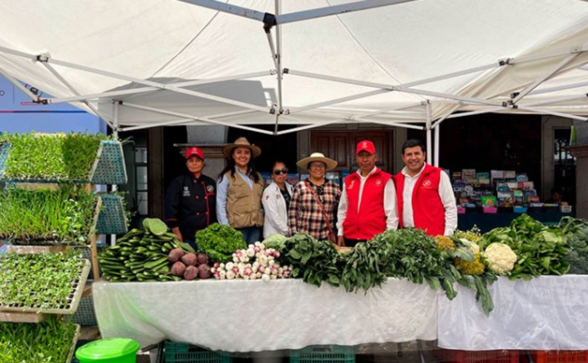 Con 'Mi Tianguis Colibrí', el Edomex promueve el consumo de productos locales y apoya a los productores de la región Foto: Especial