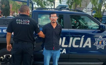 Cae presunto motorratón en Toluca; puso a la venta en redes sociales dos celulares robados