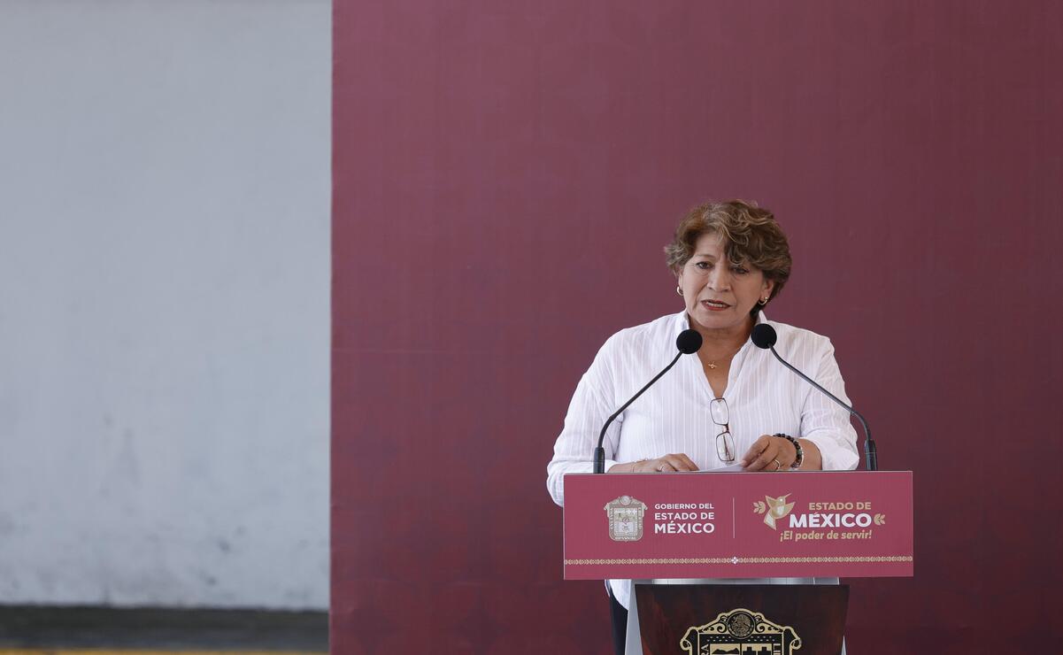 Delfina Gómez Álvarez, gobernadora del Estado de México. Foto: Arturo Hernández / El Universal Estado de México