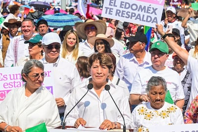 “No está sola”: Delfina Gómez refrenda el apoyo del Edomex a la presidenta Claudia Sheinbaum
