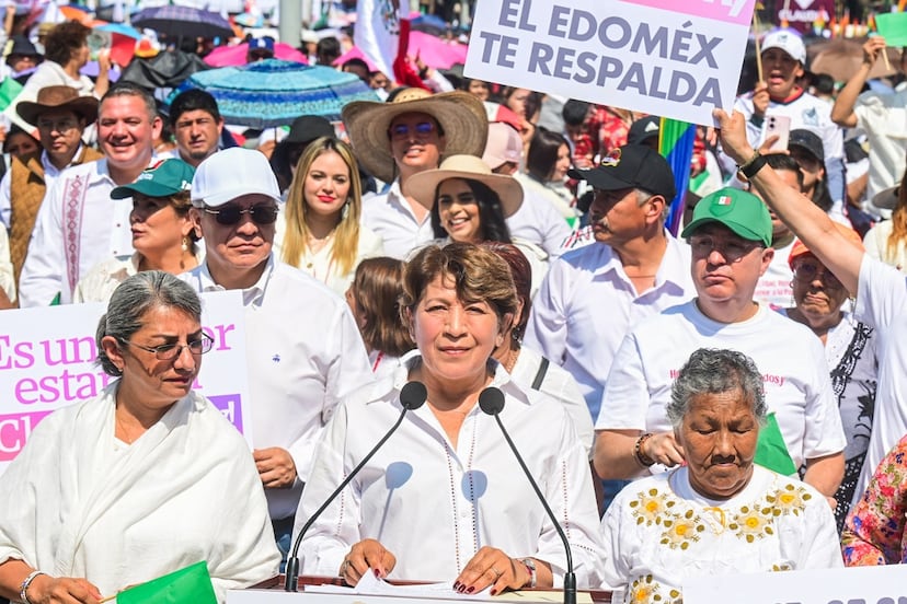“No está sola”: Delfina Gómez refrenda el apoyo del Edomex a la presidenta Claudia Sheinbaum

