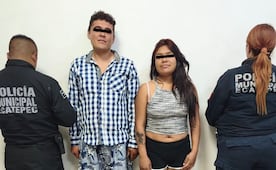 Policía de Ecatepec detiene a pareja que intentó adueñarse de una casa en Los Héroes